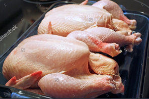 raw roaster chicken